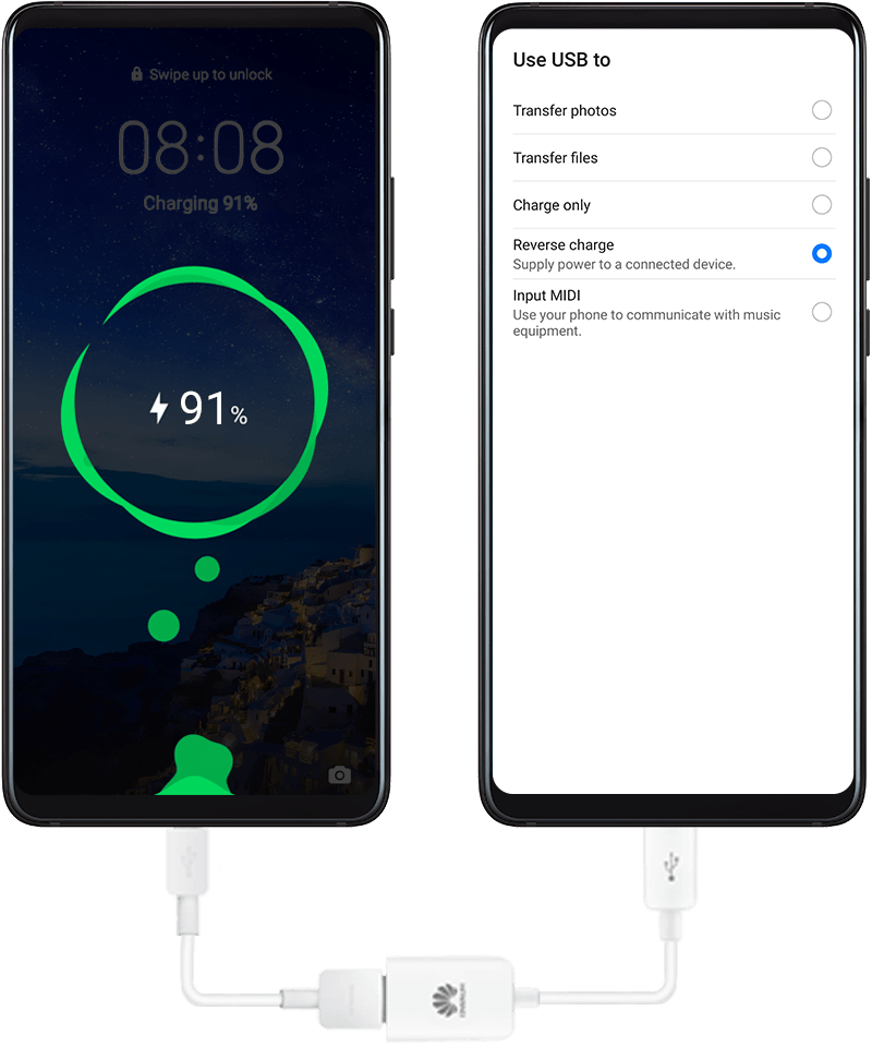 How To Reverse Charging with OTG Cable for Smartphones 143Tech
