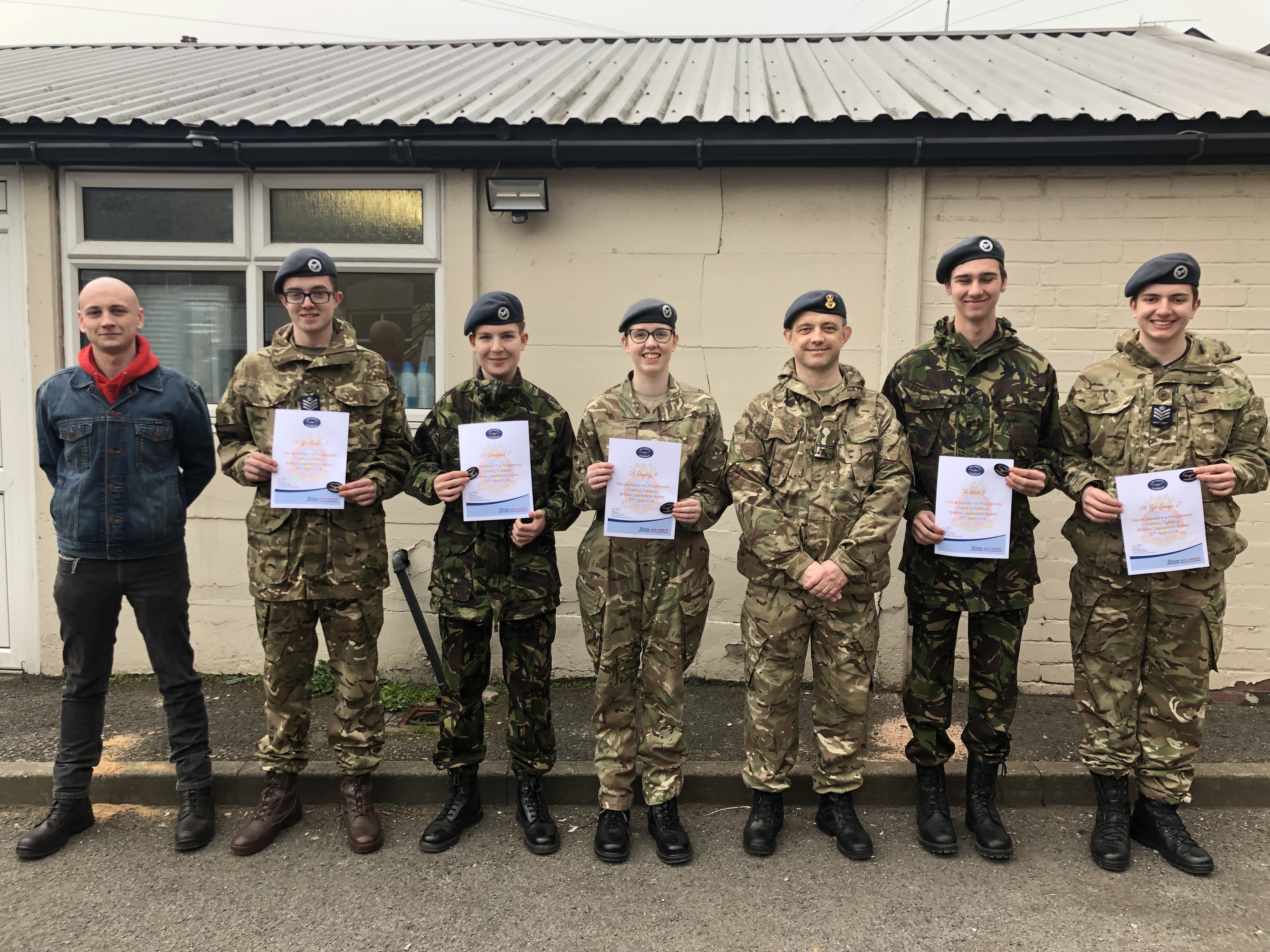 Cadets Complete Bronze Leadership Course 148 (Barnsley) Squadron