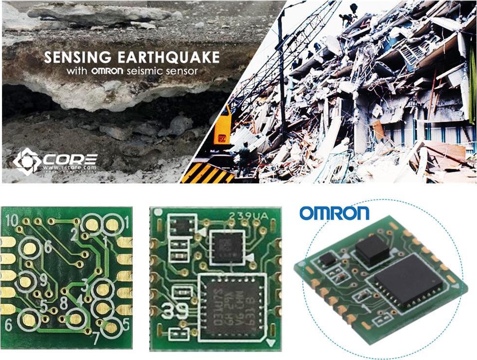 Wiring D7S Seismic Earthquake Detection / Mapping Intensity / Vibration