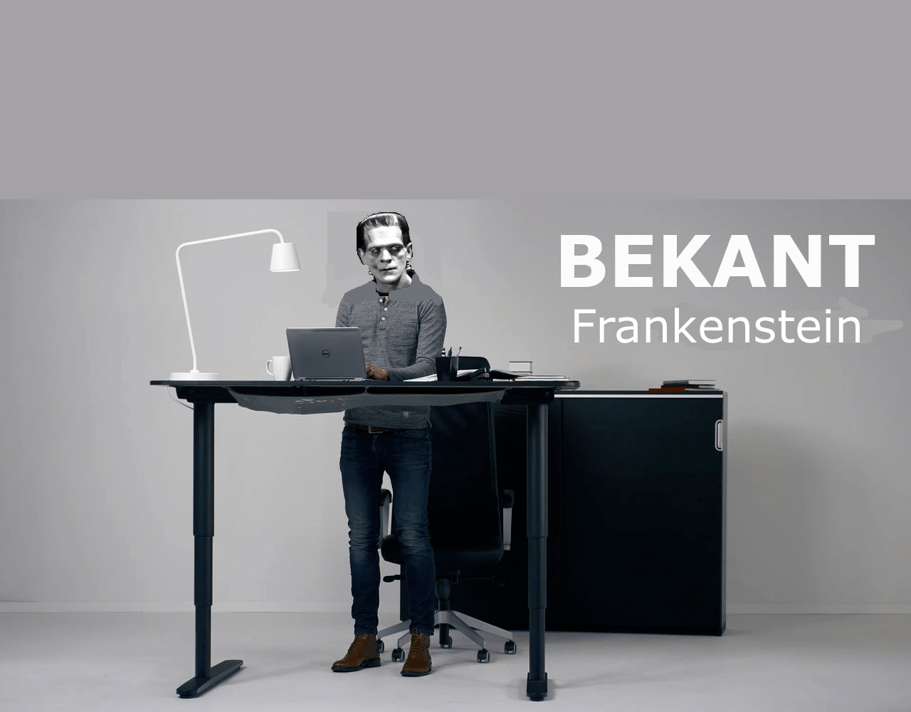 How to build the 55” IKEA Frankenstein Sit and Stand Desk Mobile App