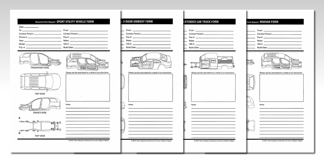 Auto Part Cut Sheets Highway 160 Auto Recycling