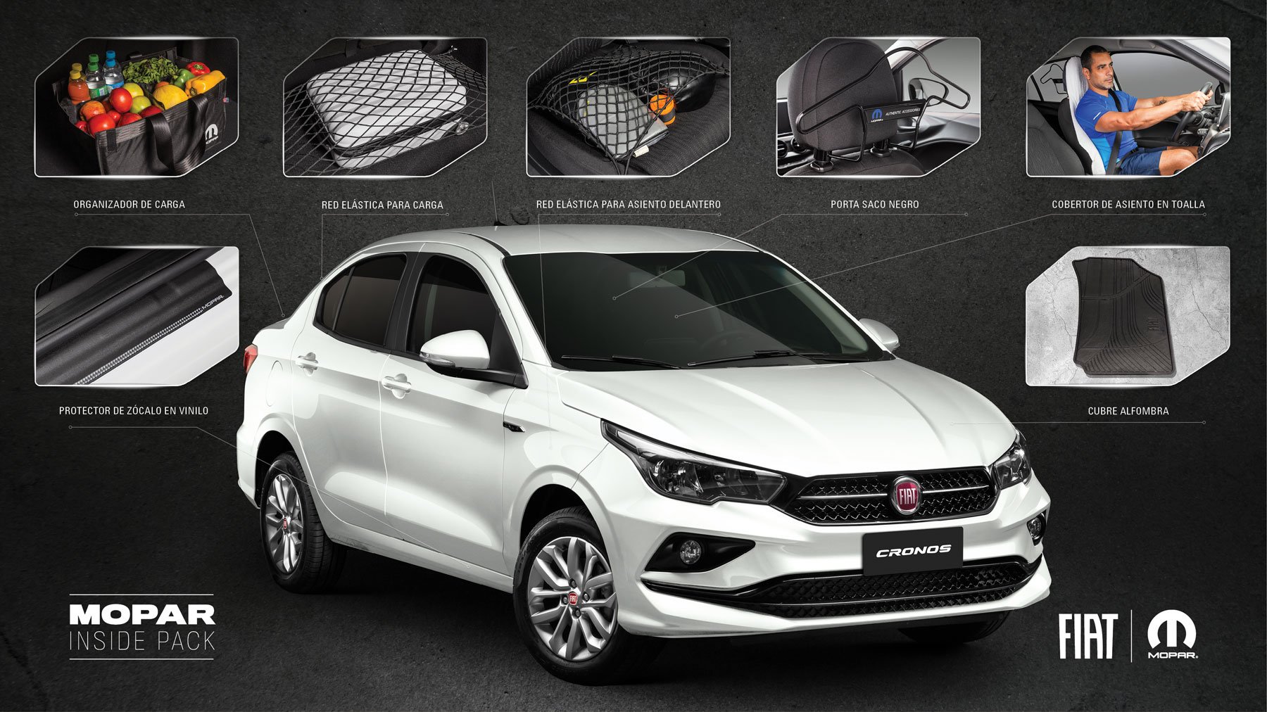 Deportivo, Elegante, Versátil O Funcional: Las 4 Opciones De Personalización Que Ofrece Mopar Para El Fiat Cronos - 16 Valvulas