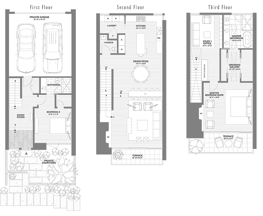 1750 Lake Washington Blvd North Luxury Townhome Condominiums