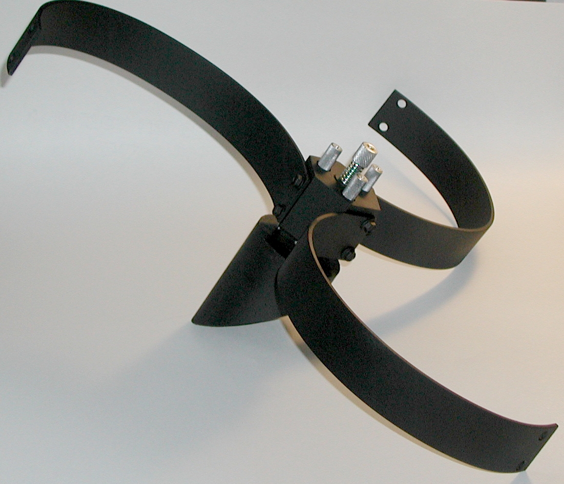 Extreme Curved Vane Telescope Spider model for very large telescopes