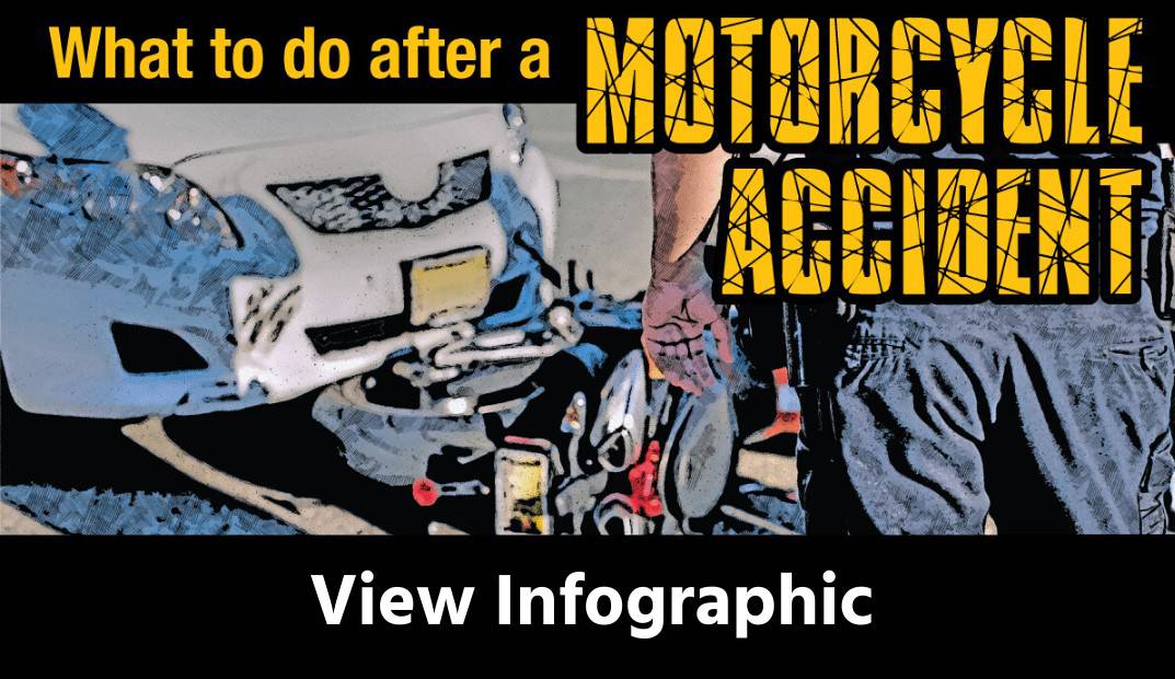What To Do After a Motorcycle Accident Infographic Martin, Harding