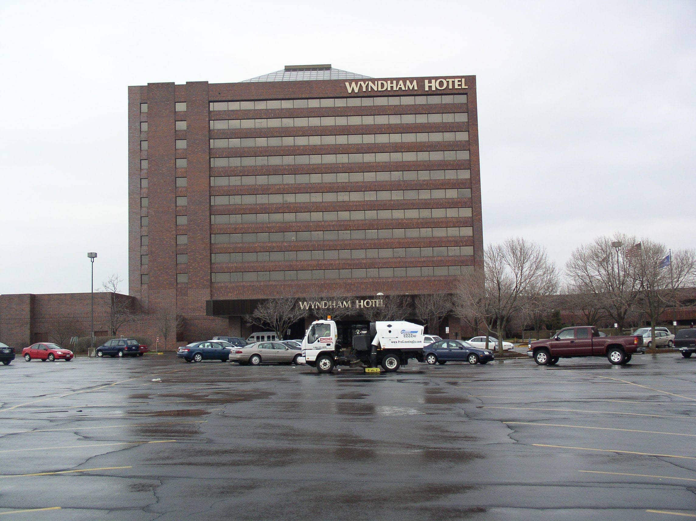 Chicago Street Sweeping Company Road, Parking Lot Illinois 1800