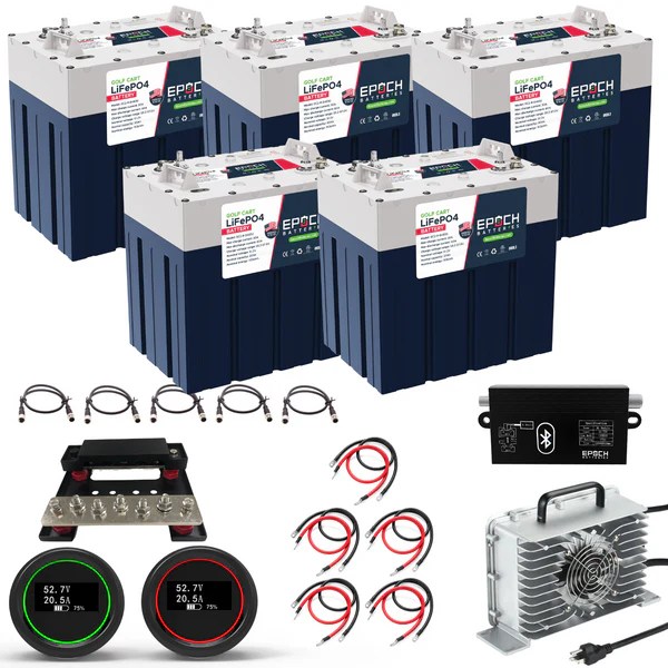 Lithium Golf Cart Batteries 36V 48V 72V Golf Cart Kits