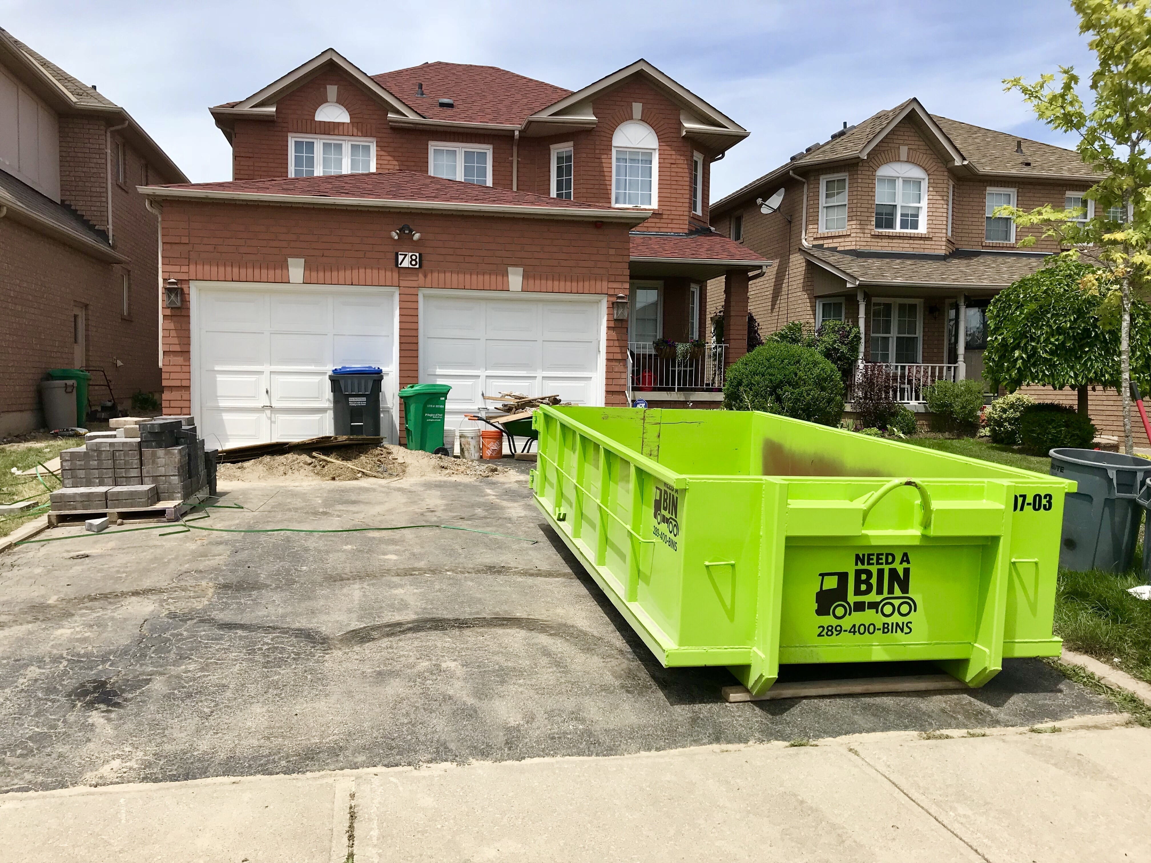 Disposal Bin Rental from 299/week Bin Rental Richmond Hill