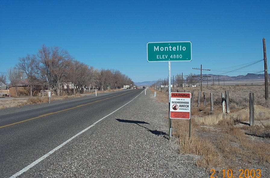 Elko County Nevada Montello Land for sale