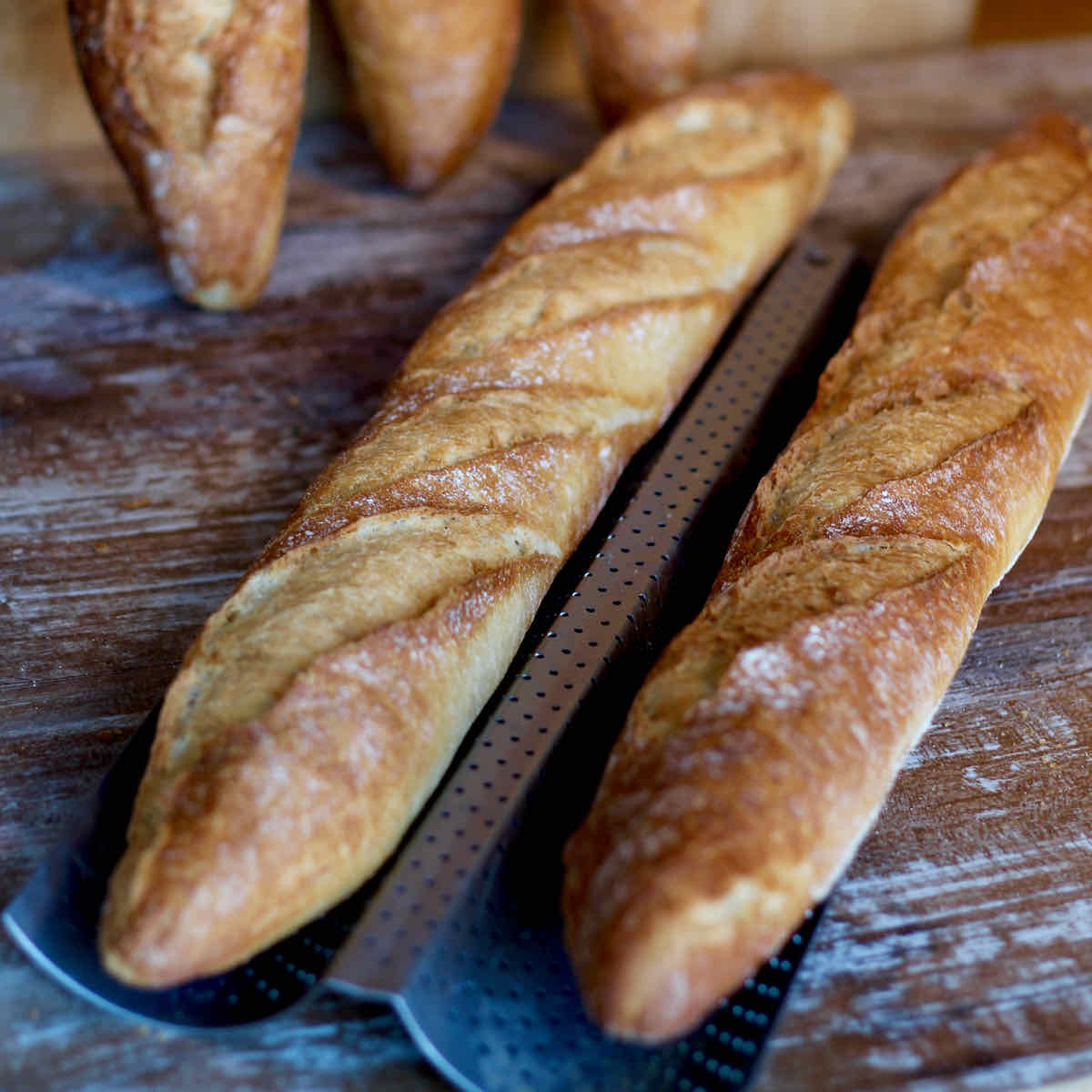 Baguette Traditional French Bread Recipe 196 flavors