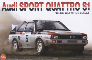 1 24 Racing Series Audi Sport Quattro S1 1986 Us Olympus Rally Model Car Hobbysearch Model Car Kit Store