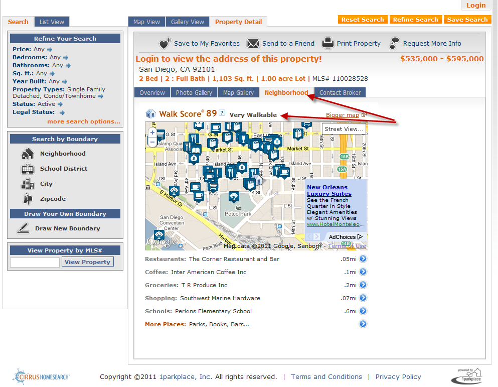 Cirrus MLS IDX Home Search LocationBased Real Estate Searches