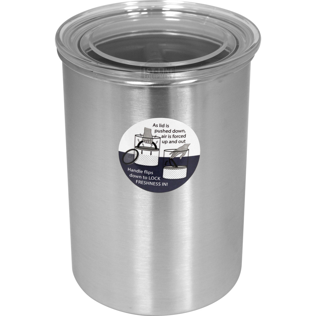 DISCONTINUED Design AirScape Stainless Steel Canister 64 fl oz