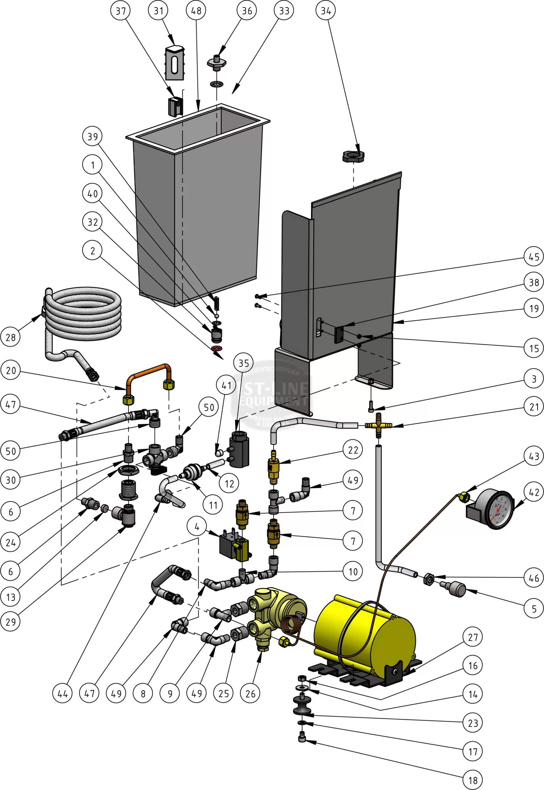 Parts Diagram ECM Synchronika