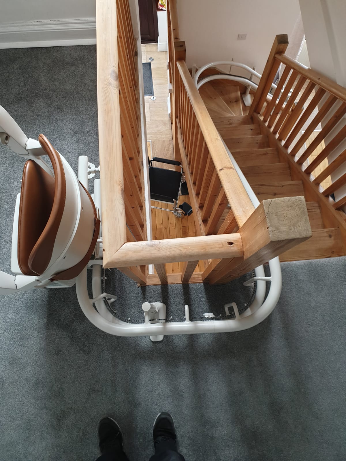 Stannah Curved Stairlift 1st Step Mobility