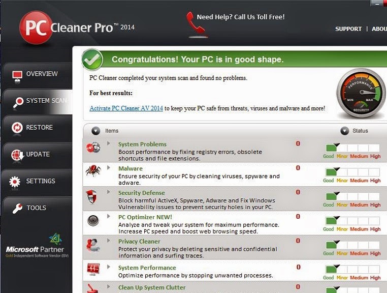 Supprimer PC Cleaner Pro Virus
