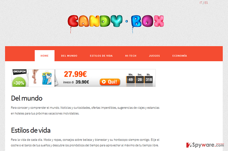 Remove CandyBox adware