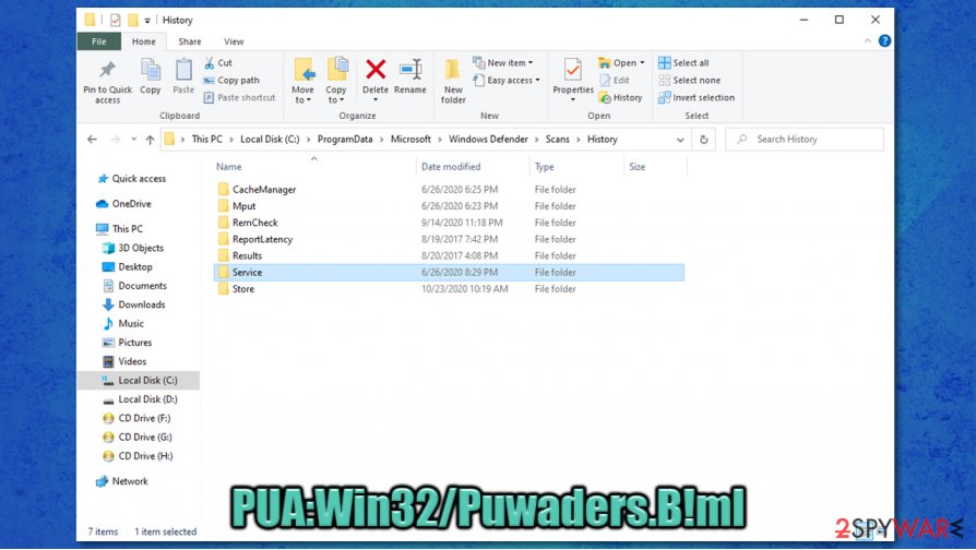 Remove PUAWin32/Puwaders.B!ml (Removal Instructions) Free Guide