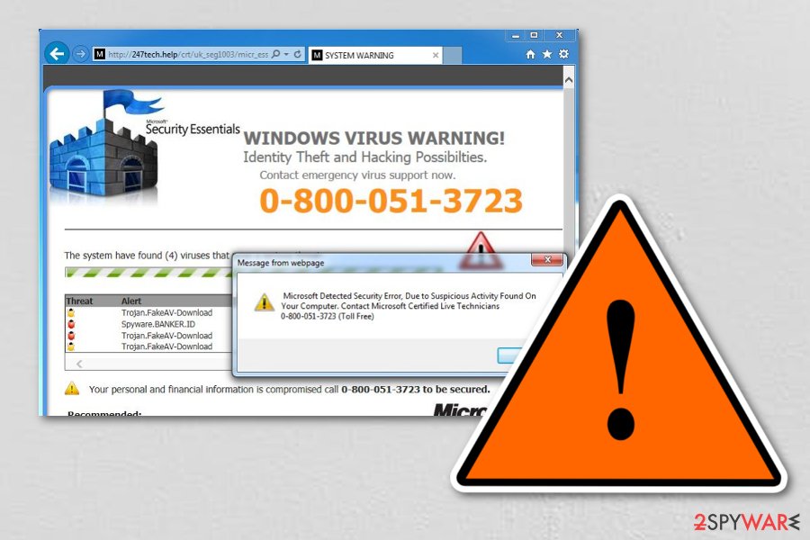 Remove Tech Support Scam virus (Virus Removal Guide) Feb 2019 update