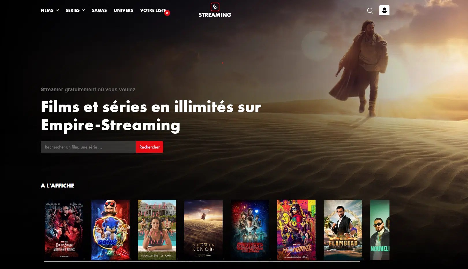 Regardez des Films et Séries en Streaming sur Empire Streaming 209.fr