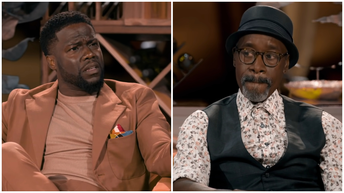La reacción de Kevin Hart al enterarse de la edad de Don Cheadle(017)