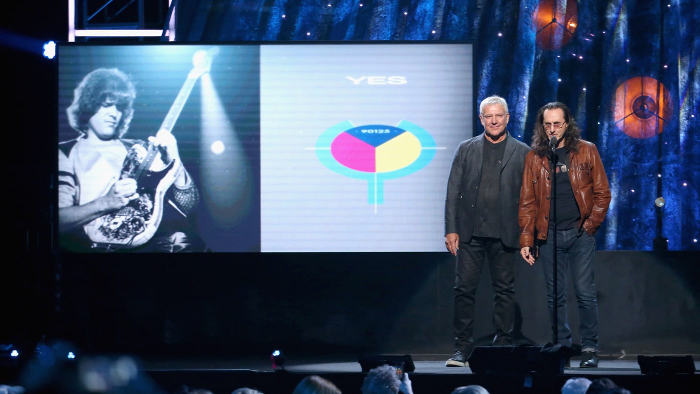"Read Geddy Lee, Alex Lifeson's Tribute To Yes in Rock Hall Induction
