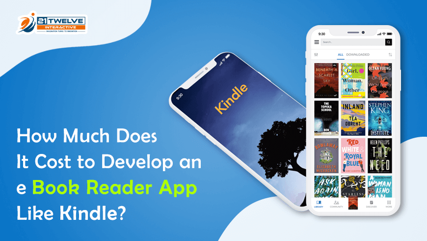 Cost to Develop an eBook Reader App Like Kindle