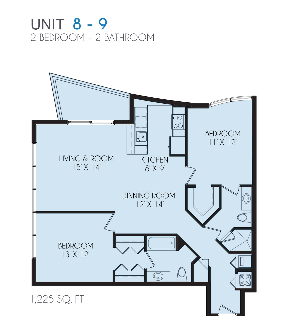 22 Skyview Floorplans Luxury Condominium Rentals with Miami