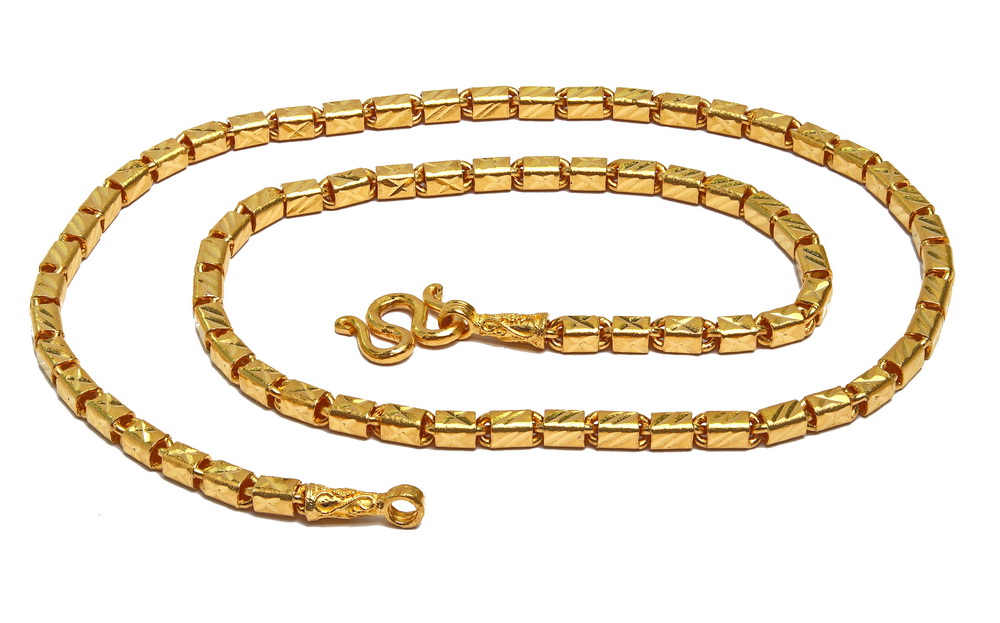 Thai Baht Gold 24k handmade 99.9 gold chains.Direct from Thailand. The