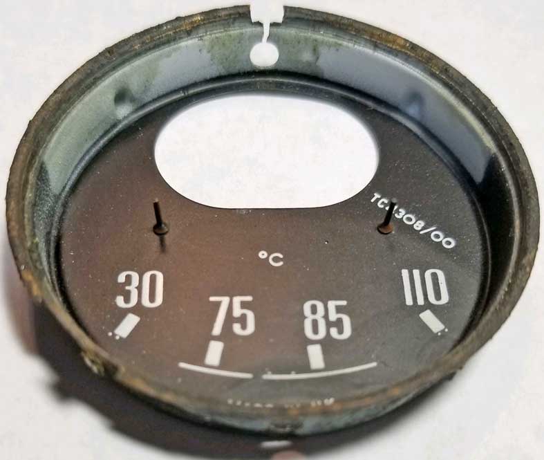 Smiths auto gauge restoration