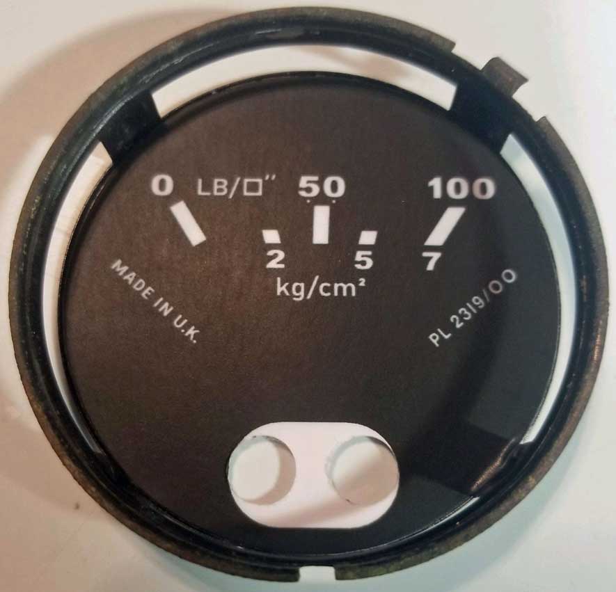 Smiths auto gauge restoration