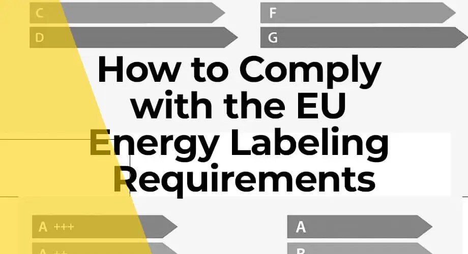 EU Energy Labeling Requirements (2022)