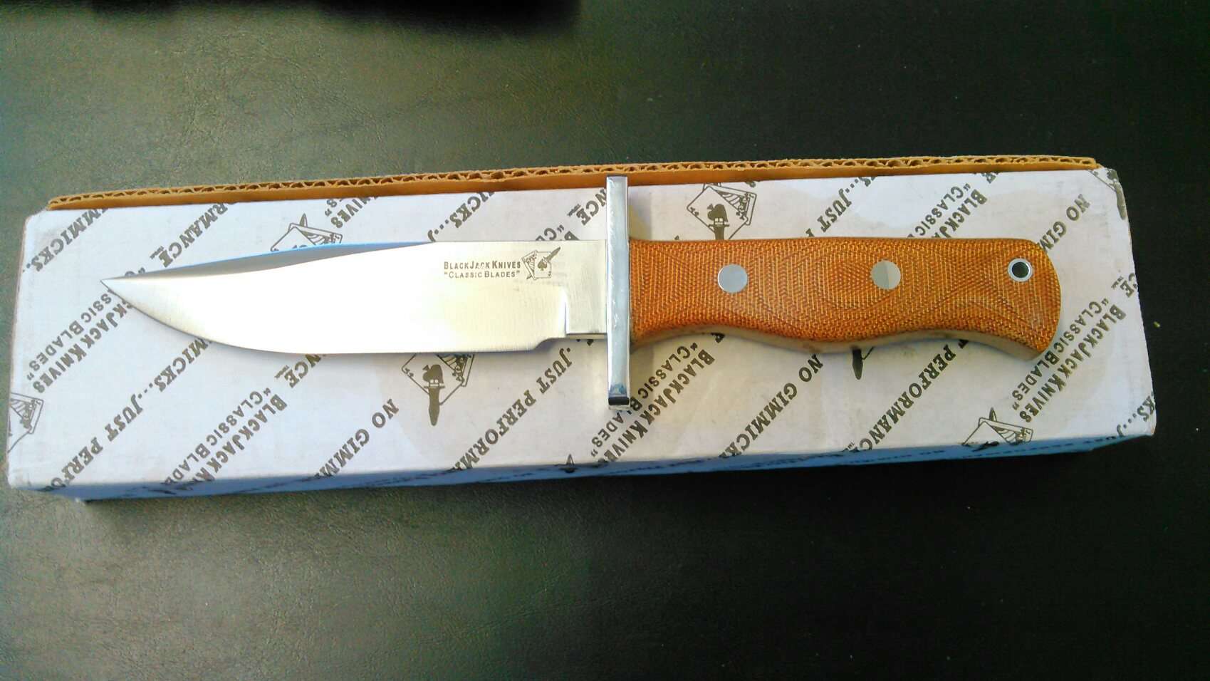 Blackjack Knives Halo Attack Border Patrol.SPF.... Graybeard Outdoors