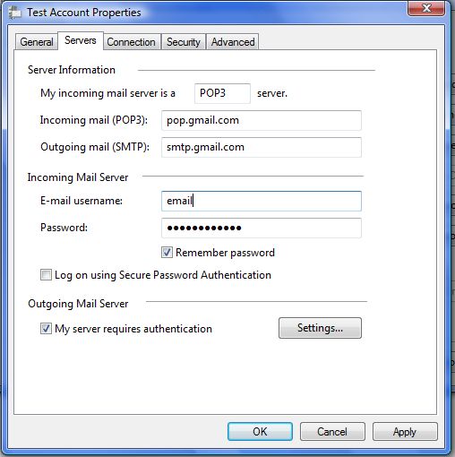 Gmail Server Settings Update 24HourSupport