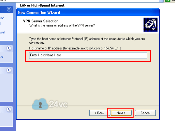 Windows XP L2TP VPN Tutorial 24vc