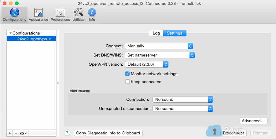 Tunnelblick Tutorial 24vc
