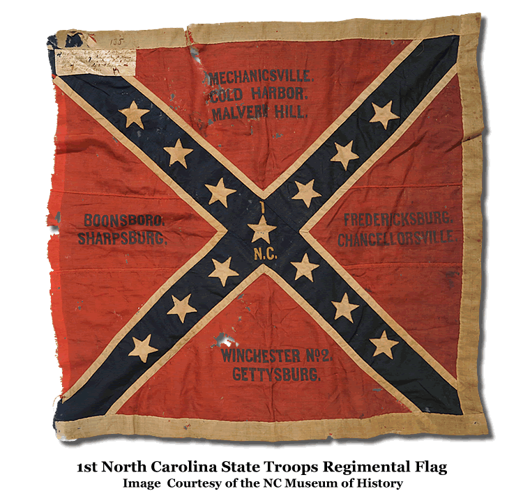 1st NC State Troops Battle Flag