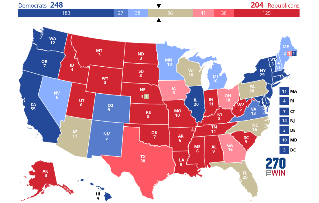 America Map Bernie Sanders The Data Shows Bernie Sanders Is the Most Electable Candidate Against