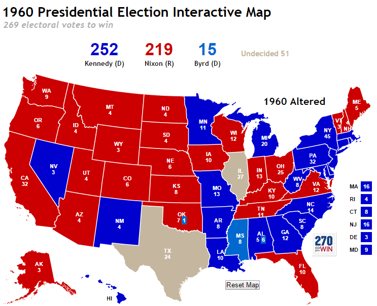 1960 United States presidential election in South Carolina