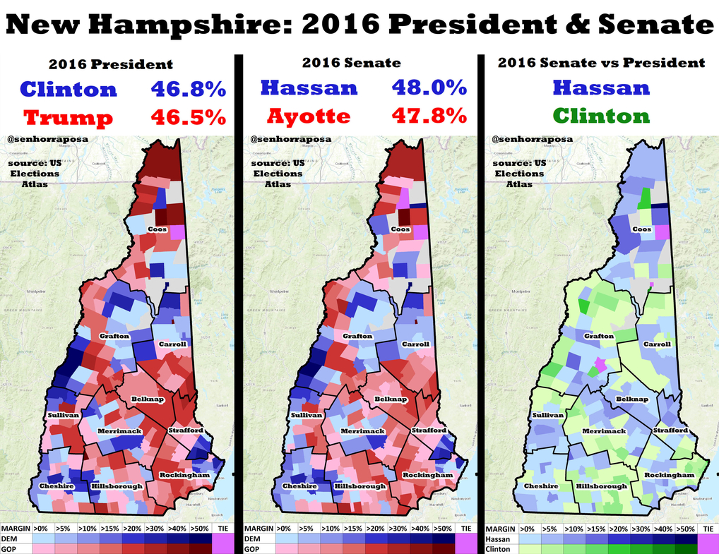 The Road to 270 New Hampshire 270toWin