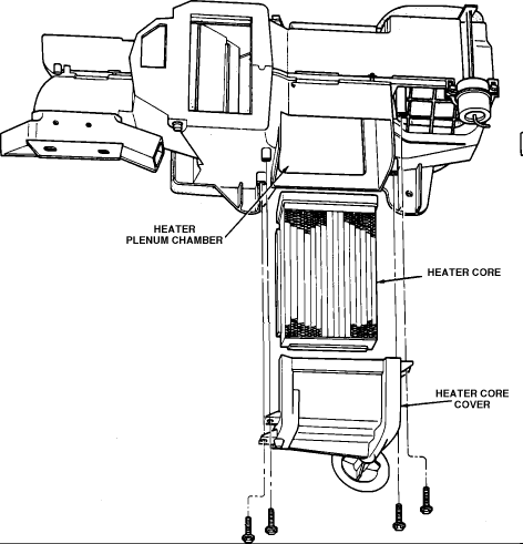 Removing Heater Core From a Ford Explorer?