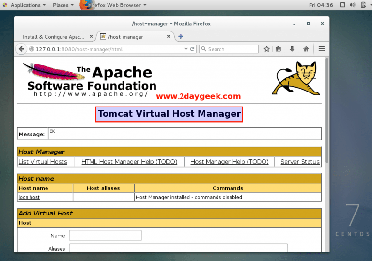How To Install And Configure Apache Tomcat In Linux? 2DayGeek