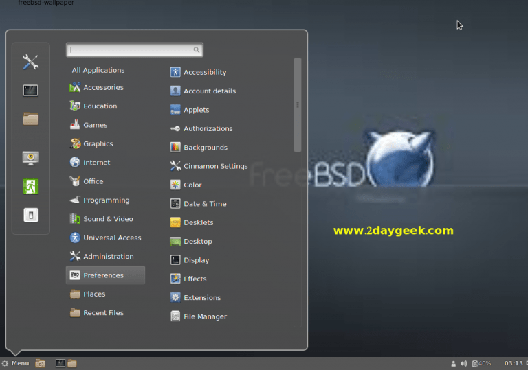 Install XFCE, MATE, KDE, GNOME & CINNAMON Desktop environment on