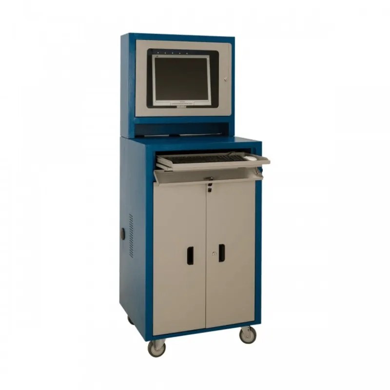 Rack Industrial para PC com 1 Gaveta RPCVPM05 2 e 4 rodas