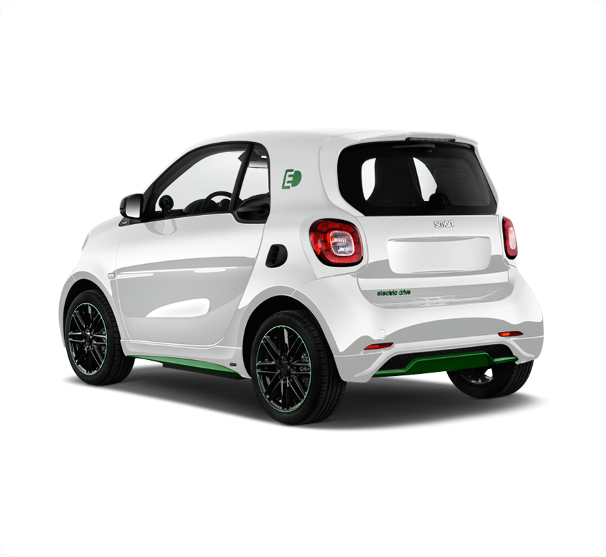 Smart Fortwo Elettrica noleggio breve termine