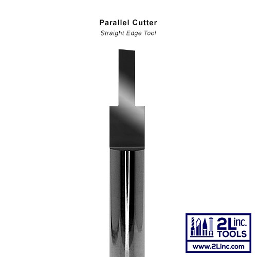 Parallel Cutters Straight Edge Tool, Solid Carbide 2L Inc.