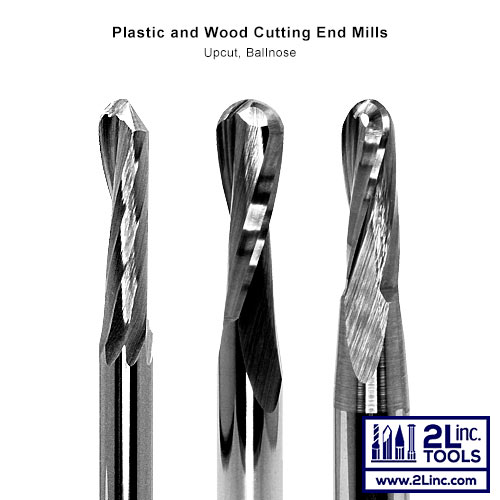 Ball Nose End Mills For Plastic And Wood 2L Inc.