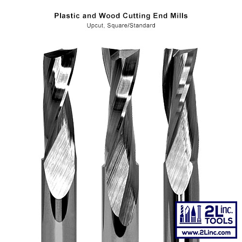 Square End Mills For Plastic And Wood 2L Inc.