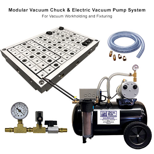 Vacuum Workholding Systems Modular Vacuum Chucks & Electric Vacuum