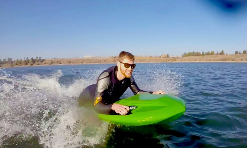 Seeking for aquatic thrills with the Electric Jet Body Board